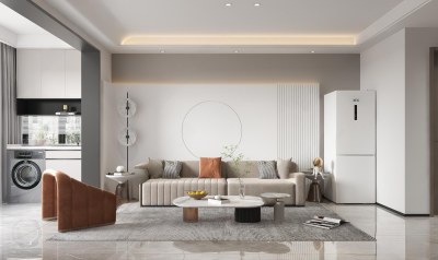 现代客餐厅3D模型下载